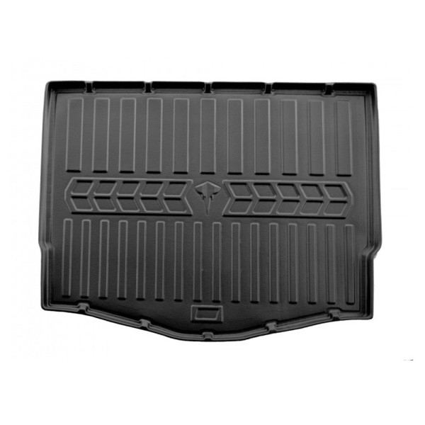 Guminis bagažinės 3D kilimėlis FORD Focus III C346 USA 2011-2018m. (hatchback/smal spar wheel) / 6007171 / paaukštintais kraštais