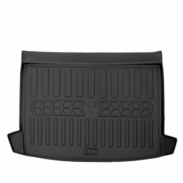 Guminis bagažinės 3D kilimėlis RENAULT Clio IV 2012-2020m. (universal/upper trunk) / 6018391 / paaukštintais kraštais