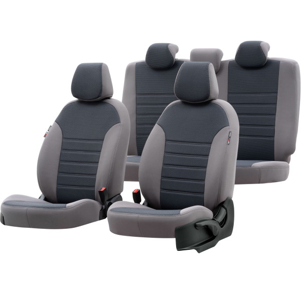 Original sėdynių užvalkalai (medžiaginiai) Peugeot 5008 II (7 vietų)