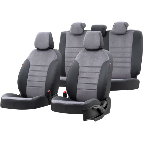 London sėdynių užvalkalai (eko oda, medžiaginiai) Peugeot 5008 II (7 vietų)