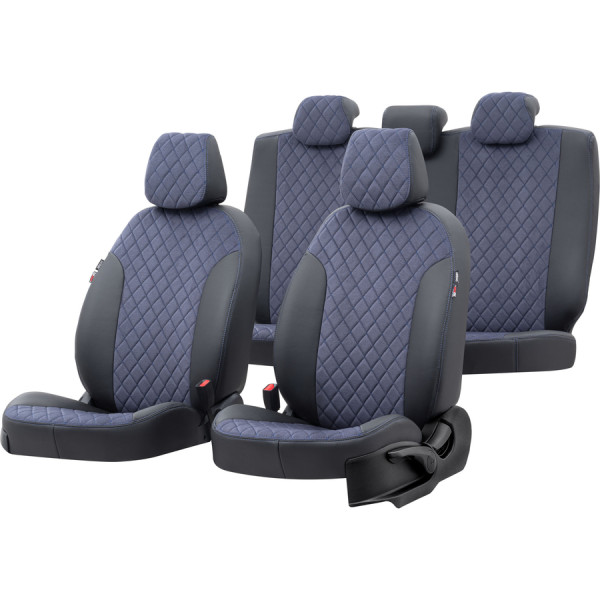 Madrid sėdynių užvalkalai (eko oda, medžiaginiai) Peugeot 5008 II (7 vietų)