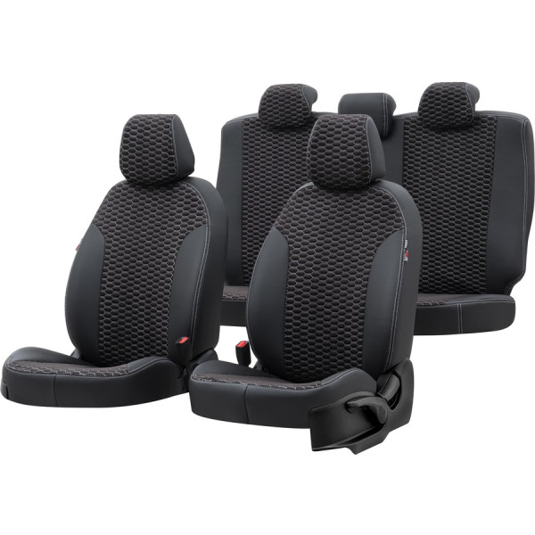 Tokyo sėdynių užvalkalai (eko oda, medžiaginiai) Peugeot 5008 II (7 vietų)